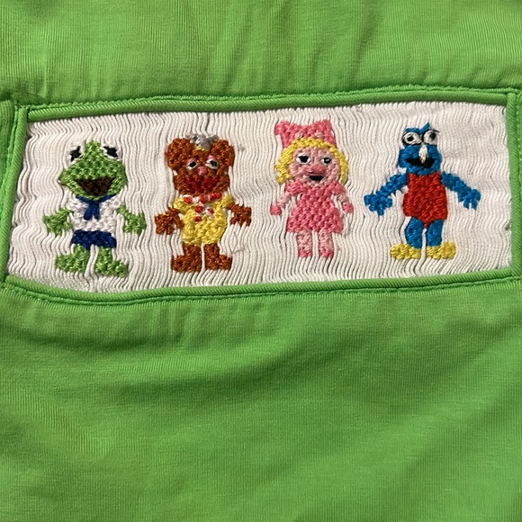 Smocked Sesame Street Set - Picture 2 of 3